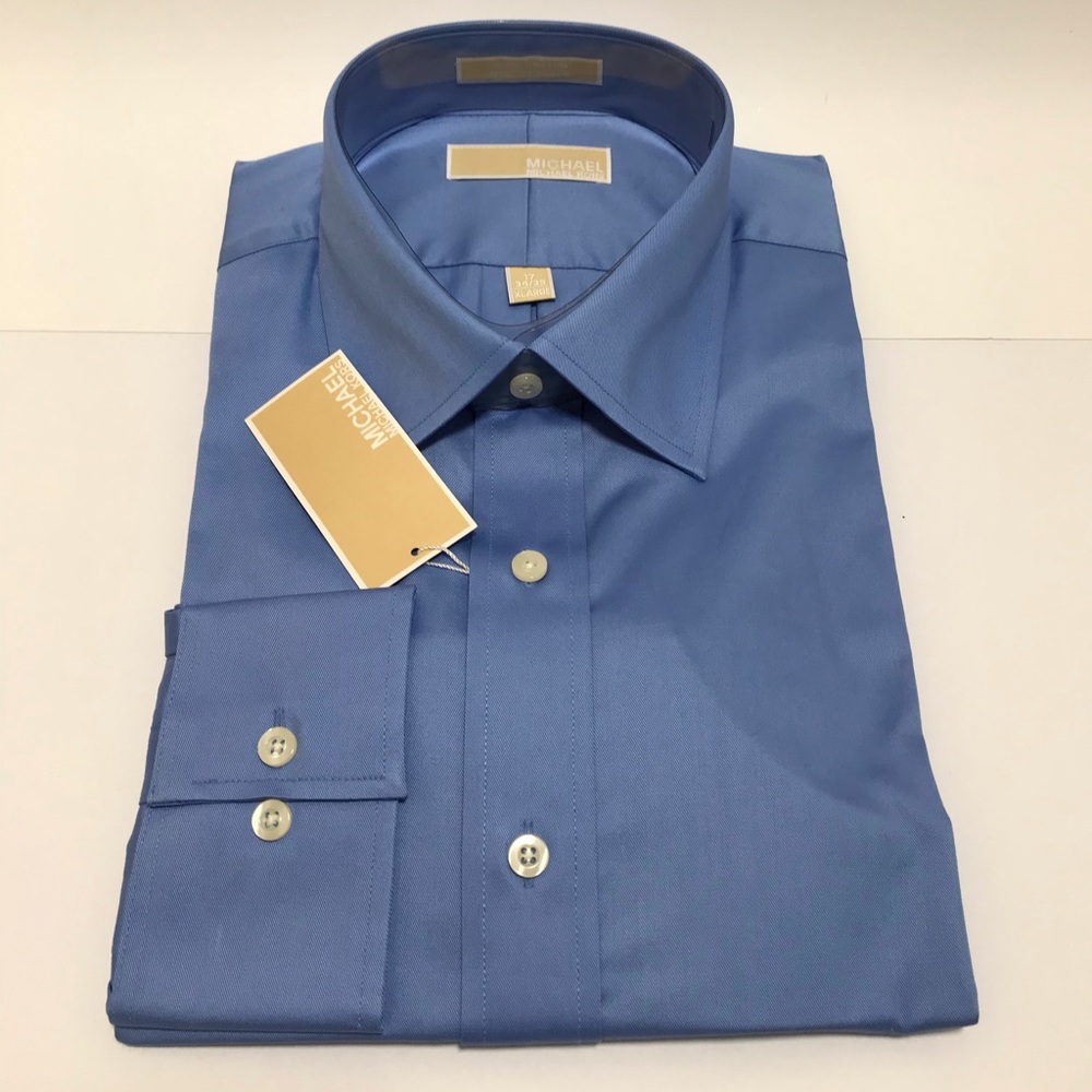 Michael Kors Blue Dress Shirt